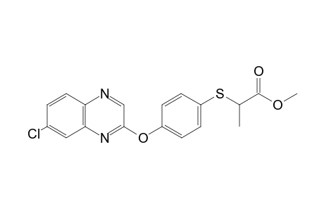 2-[[4-(7-chloroquinoxalin-2-yl)oxyphenyl]thio]propionic acid methyl ester