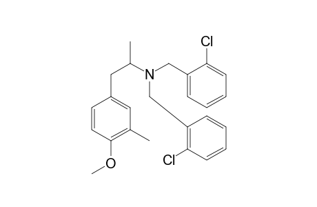 3-Me-4-MA N,N-bis(2-chlorobenzyl)
