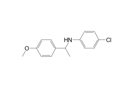 4-chloro-N-(1-(4-methoxyphenyl)ethyl)aniline