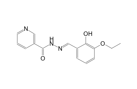 N'-[(E)-(3-ethoxy-2-hydroxyphenyl)methylidene]nicotinohydrazide