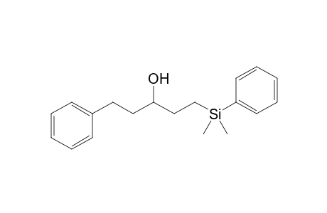 1-[dimethyl(phenyl)silyl]-5-phenyl-3-pentanol