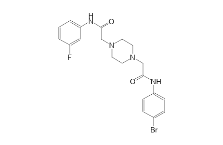 1,4-piperazinediacetamide, N~1~-(4-bromophenyl)-N~4~-(3-fluorophenyl)-