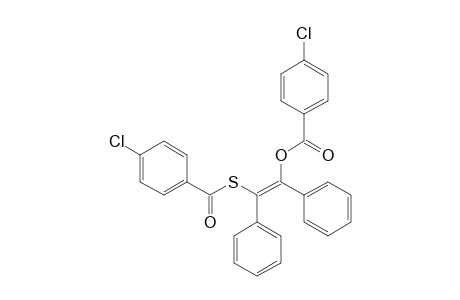 (Z)-.alpha.-(4-Chlorobenzoyloxy)-.beta.-(4-chlorobenzoylthio)stilbene