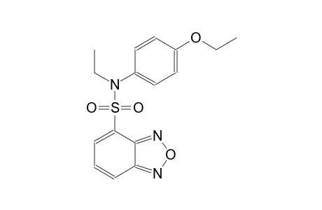 2,1,3-benzoxadiazole-4-sulfonamide, N-(4-ethoxyphenyl)-N-ethyl-