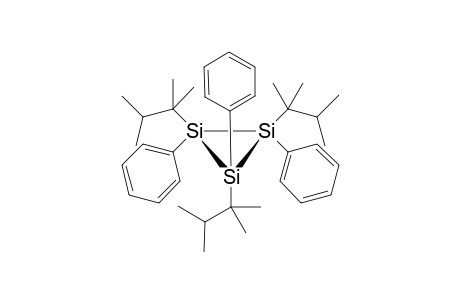 cis,cis-1,2,3-Triphenyl-1,2-tris(1,1,2-methylpropyl)cyclotrisilane
