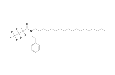 Heptafluorobutanamide, N-(2-phenylethyl)-N-octadecyl-