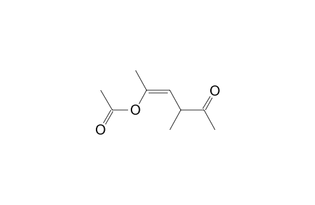 (Z)-2-(Acetyloxy)-4-methyl-2-hexen-5-one