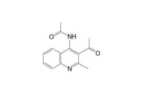 N-(3-Acetyl-2-methyl-4-quinolinyl)acetamide