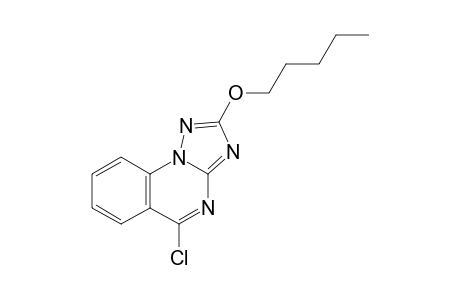 5-Chloro-2-pentyloxy[1,2,4]triazolo[1,5-a]quinazoline
