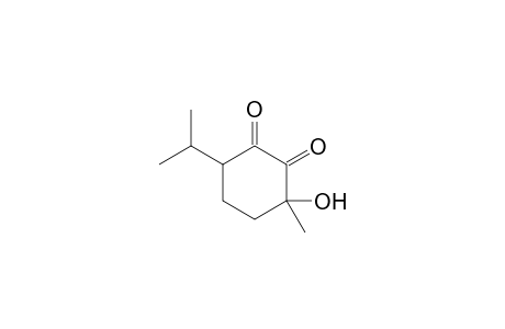 2-Hydroxy-2-methyl-5-(isopropyl)cyclohexane-1,6-dione