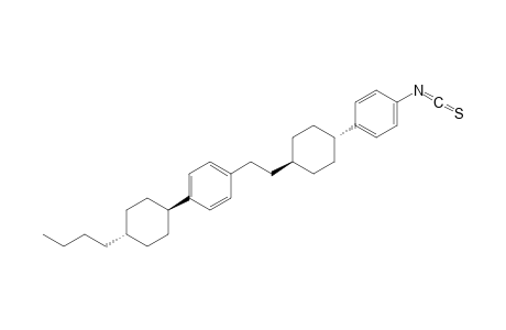 1-[4-(trans-4-Butylcyclohexyl)phenyl]-2-[trans-4-(4-isothiocyanatophenyl)cyclohexyl]ethane
