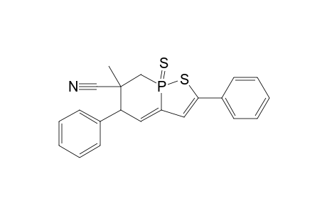 3-Cyano-3-methyl-4,8-diphenyl-9-thia-1-phosphabicyclo[4.3.0]nona-5,7-diene 1-sulfide