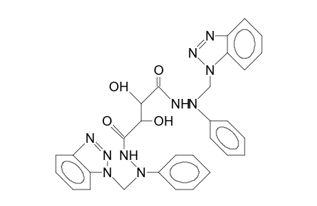 2,2'-Bis(benzotriazol-1-yl-methyl)-2,2'-diphenyl -tartarohydrazide