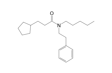 3-Cyclopentylpropionamide, N-(2-phenylethyl)-N-pentyl-