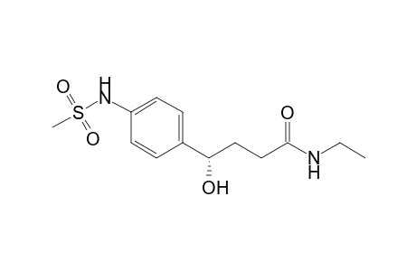 (S)-(-)-N-[4-[4-(Ethylamino)-1-hydroxy-4-oxobutyl]phenyl]methanesulfonamide