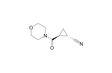 (1S,2S)-2-(morpholine-4-carbonyl)cyclopropane-1-carbonitrile