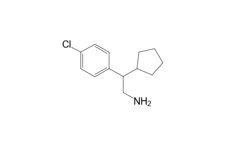2-(4-Chlorophenyl)-2-cyclopentylethan-1-amine