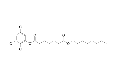 Pimelic acid, 2,3,5-trichlorophenyl octyl ester