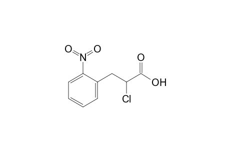 2-Chloro-3-(2-nitrophenyl)propanoic Acid