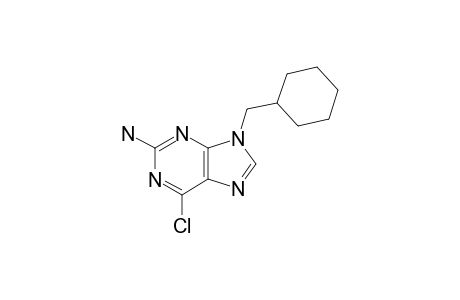 2-AMINO-6-CHLORO-9-(CYCLOHEXYLMETHYL)-9H-PURINE