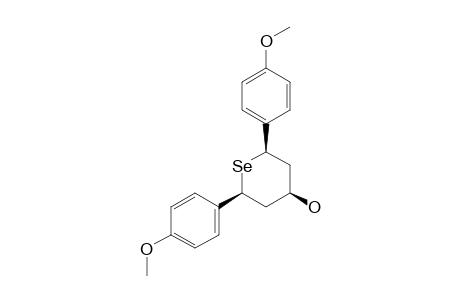 cis-2,cis-6-Di-para-anisylselenan-R-4-ol