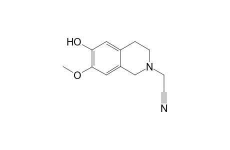 2-Cyanomethyl-6-hydroxy-7-methoxy-1,2,3,4-tetrahydroisoquinoline