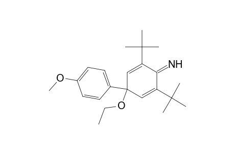 2,6-Ditert-butyl-4-ethoxy-4-(4-methoxyphenyl)-1-cyclohexa-2,5-dienimine