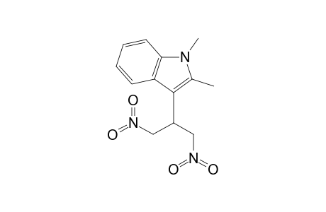 1,2-Dimethyl-3-[2-nitro-1-(nitromethyl)ethyl]-1H-indole