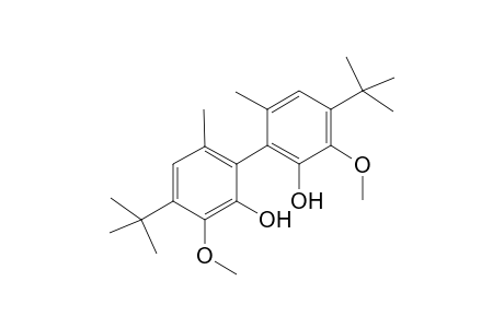 rac-4,4'-Di-tert-butyl-2,2'-dihydroxy-3,3'-dimethoxy-6,6'-dimethylbiphenol