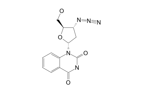 1(3-AZIDO-2,3-DIDEOXY-ALPHA-D-ERYTHRO-PENTOFURANOSYL)-2,4-QUINAZOLINEDIONE