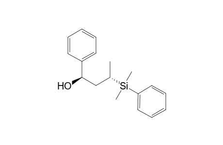 (1R,3S)-3-[dimethyl(phenyl)silyl]-1-phenyl-1-butanol
