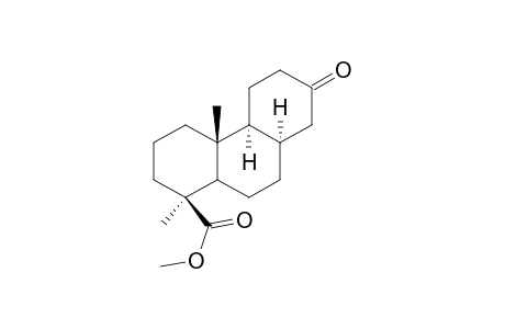 Methyl (8.alpha.H)-13-oxopodocarpan-18-oate