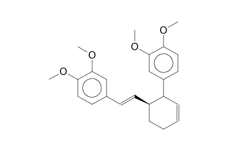 (+/-)-TRANS-3-(3,4-DIMETHOXYPHENYL)-4-[(E)-3,4-DIMETHOXYSTYRYL]-CYCLOHEXENE
