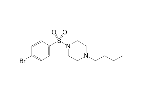 1-(4-Bromophenylsulfonyl)-4-butylpiperazine