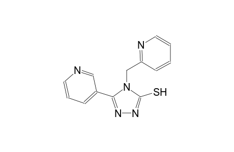 4H-1,2,4-triazole-3-thiol, 5-(3-pyridinyl)-4-(2-pyridinylmethyl)-