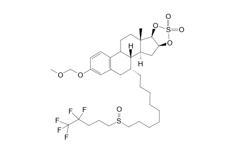 7.alpha.-{9-[(4,4,5,5,5-Pentafluoropentyl)sulfinyl]nonyl}-3-O-methoxymethyl-16.beta.,17.beta.-O-sulfurylestra-1,3,5(10)-triene-3,16.beta.,17.beta.-triol