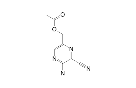 5-Acetoxymethyl-2-amino-3-cyanopyrazine