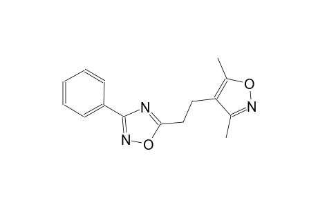 1,2,4-oxadiazole, 5-[2-(3,5-dimethyl-4-isoxazolyl)ethyl]-3-phenyl-