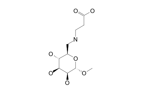 METHYL-6-[(2-CARBOXYETHYL)-AMINO]-6-DEOXY-ALPHA-D-MANNOPYRANOSIDE