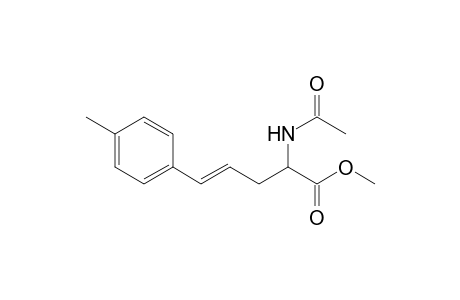 (E)-2-acetamido-5-(4-methylphenyl)-4-pentenoic acid methyl ester