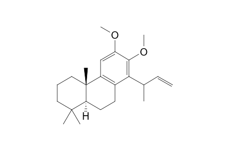 12,13-dimethoxy-14-(1-methylallyl)-podocarpa-8,11,13-triene
