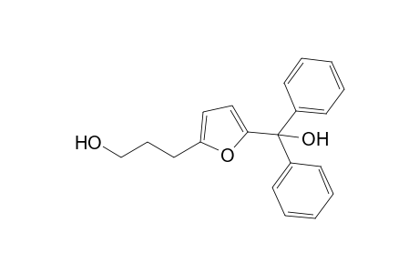.alpha.,.alpha.-Diphenyl-5-(3-hydroxypropyl)-2-furanmethanol