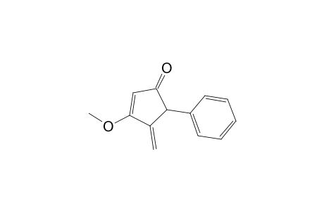 1-Methoxy-4-phenyl-5-methylene-3-cyclopentenonone