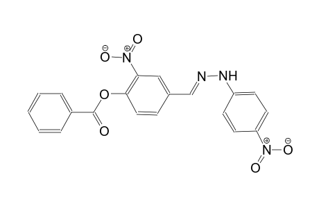 benzaldehyde, 4-(benzoyloxy)-3-nitro-, (4-nitrophenyl)hydrazone