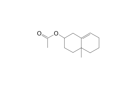 (4a-methyl-2,3,4,5,6,7-hexahydro-1H-naphthalen-2-yl) acetate