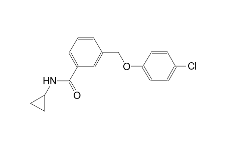 3-[(4-chlorophenoxy)methyl]-N-cyclopropylbenzamide