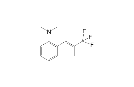 (E)-N,N-Dimethyl-2-(3,3,3-trifluoro-2-methylprop-1-enyl)aniline