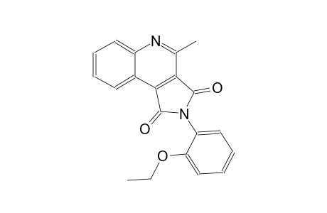 2-(2-ethoxyphenyl)-4-methyl-1H-pyrrolo[3,4-c]quinoline-1,3(2H)-dione