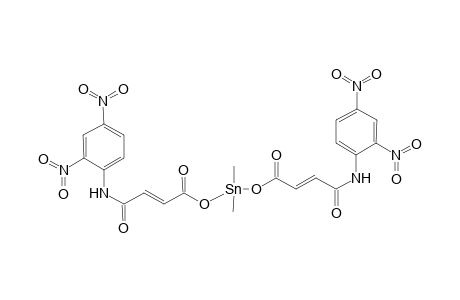 (Dimethyl)-Tin bis{4-[(2',4'-Dinotrophenyl)amino]-4-oxo-2-butenoate}
