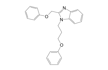 2-(Phenoxymethyl)-1-(3-phenoxypropyl)-1H-benzimidazole